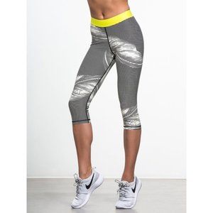 The Upside Valley Palms Power Capri Leggings